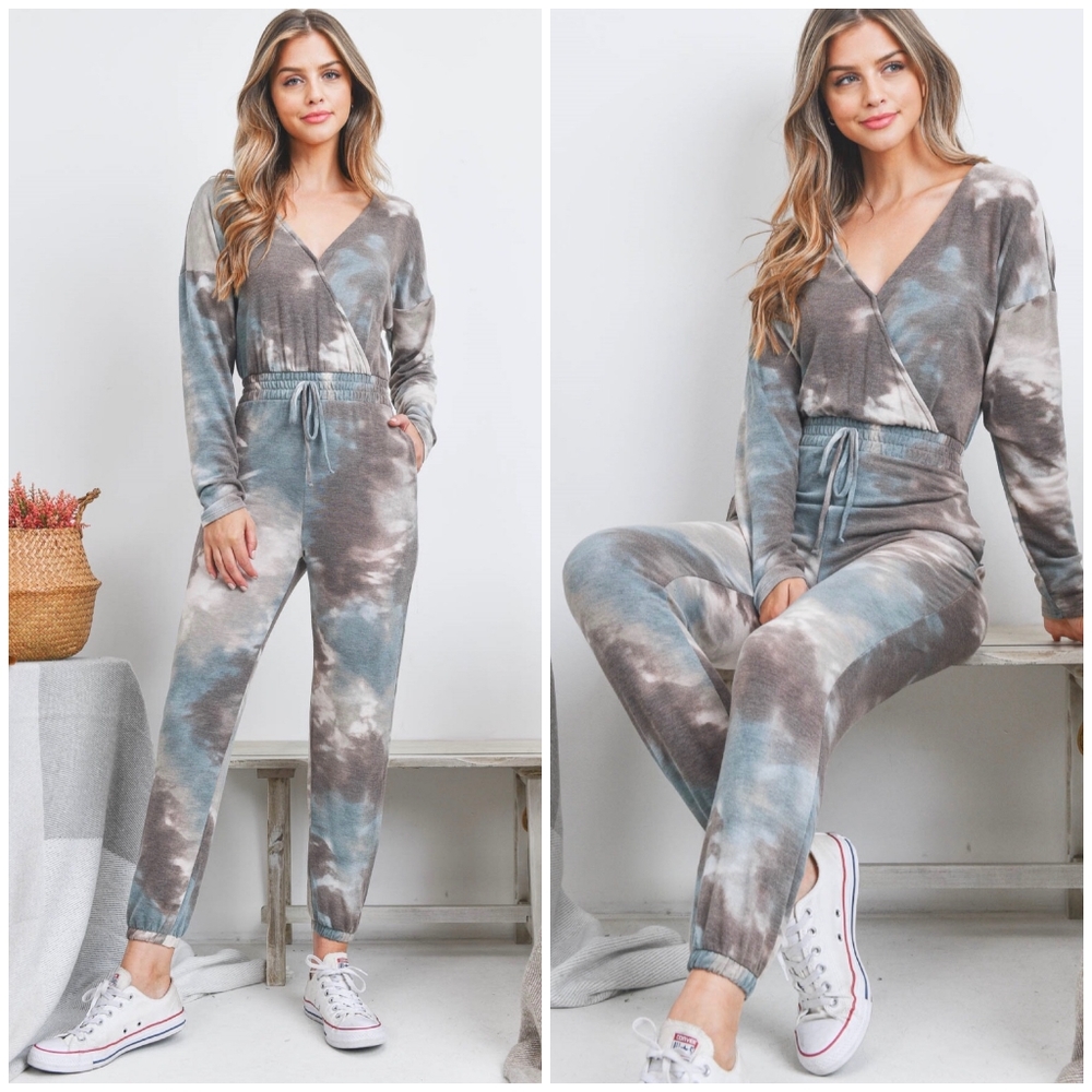 Whiteroom + Cactus Tie-Dye Jumpsuit
